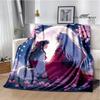 3D Inuyasha Cartoon Printed blankets Picnic blanket Warm Flannel blankets Home bed linings blankets for beds Birthday Gift
