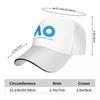 Blue Australian Open AO Tennist Camping Baseball Caps For Unisexs Personalized Unisex Beach Dad Hats Snapback Cap