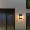 Solar Motion-Activated Tungsten Garden Wall Lamp, Three-Mode Waterproof Outdoor Atmosphere Lighting