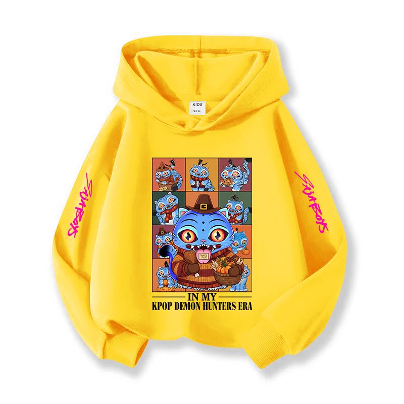 2025 Popular Kpop Christmas Casual Children's Hoodie Korean Wave Style Girls' Top