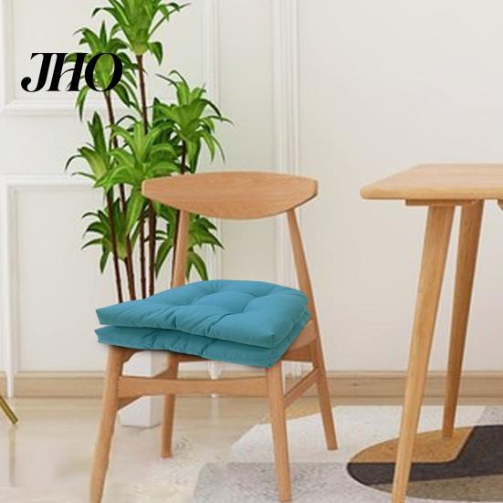 Tufted Outdoor Cushion 2 Pcs Chair Cushions Waterproof U-Shaped Overstuffed Seat Thick Cotton Filling Easy Comfortable To Clean Patio for Living Room