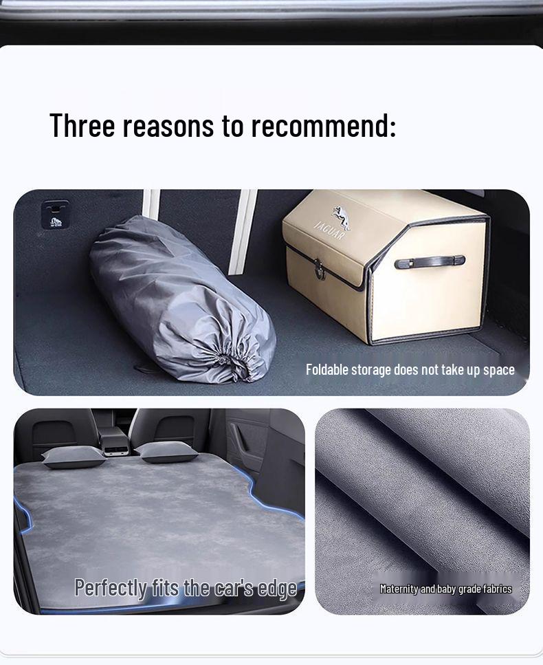 Tank 400 Inflatable Trunk Mattress: Rear Seat Sleeping Pad for Self-Driving Tours