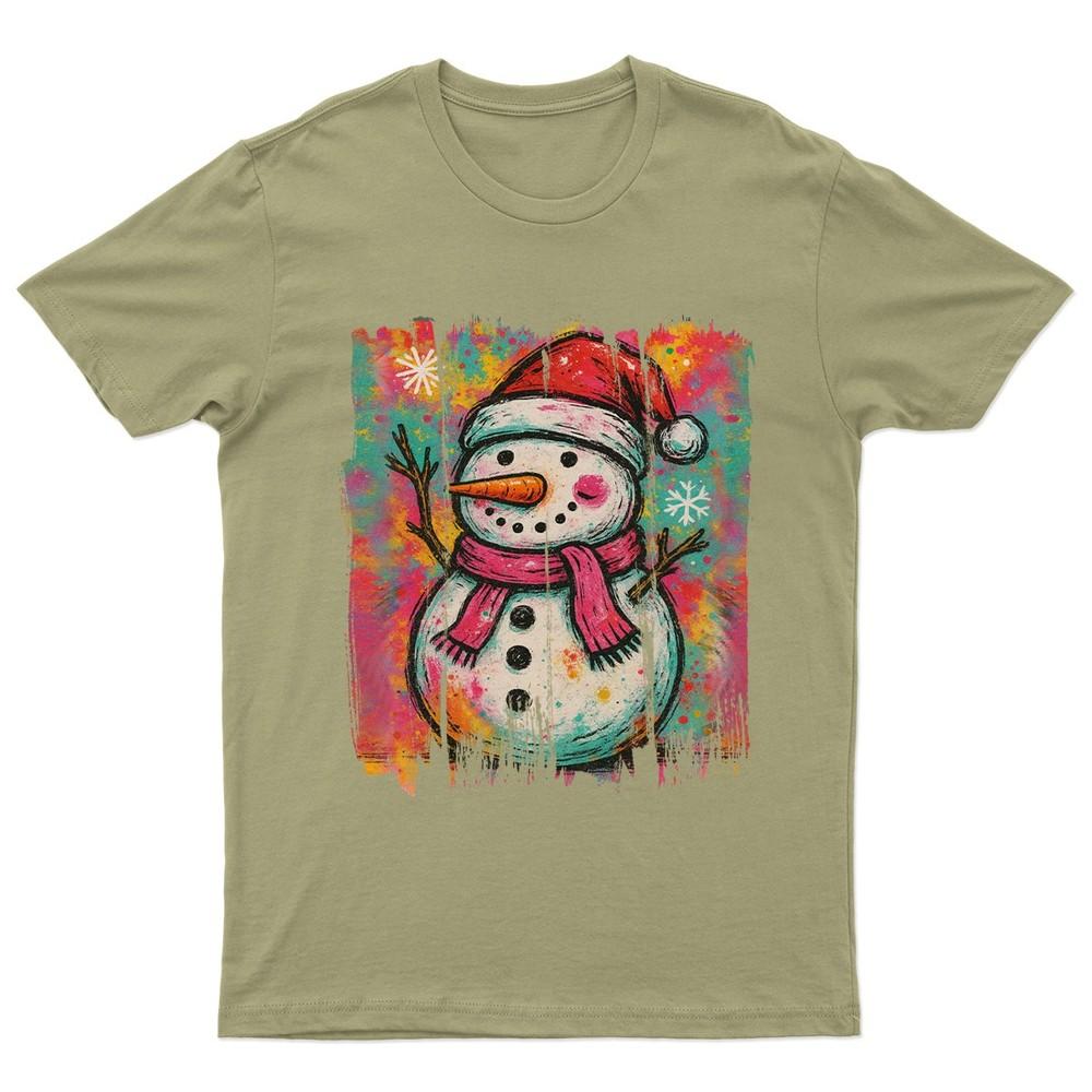 Festive SnowUnisex Christmas Holiday TShirt Unisex Gift Retro Seasonal Funny