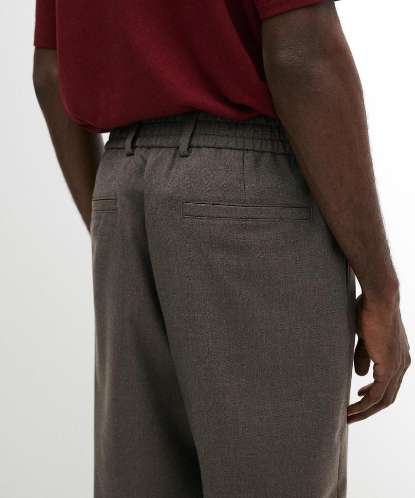 Masimodutti Cool Wool Blend Trousers