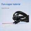 1.2m Pure Copper DC Elbow Power Cable 22 AWG, 5.5x2.5mm with Clip for Laptop Charging