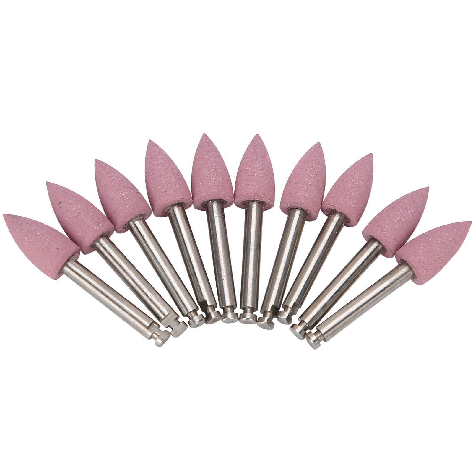 

10 шт. стоматологических полировальных боров, низкоскоростной стоматологический шлифовальный полировальный бор, набор сверл, розовый 410 10 pieces/pack 410