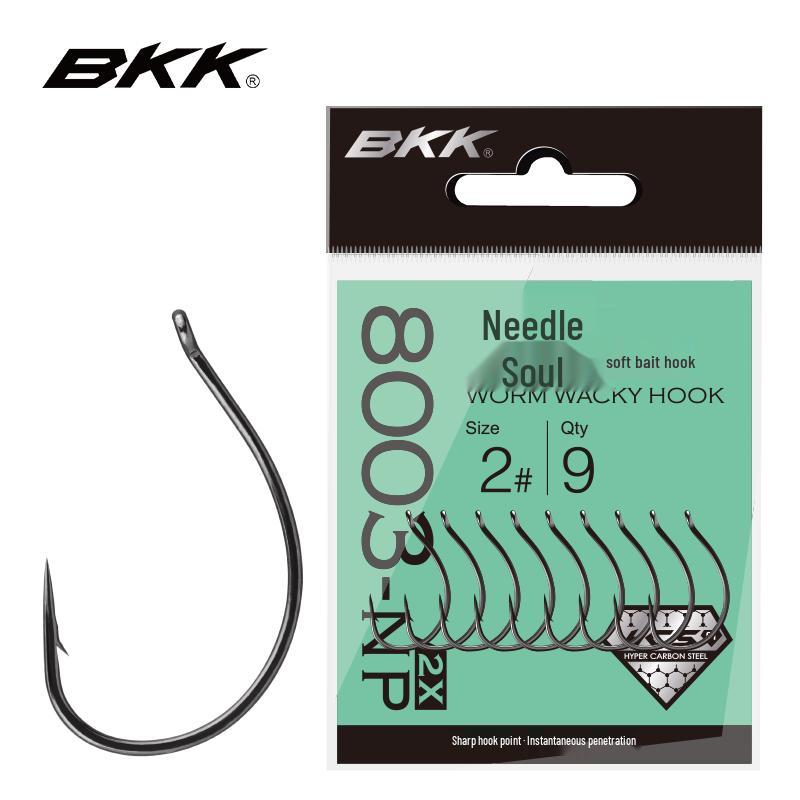 BKK 8003 Barbed Inverted Rig Lure Hooks 1/0