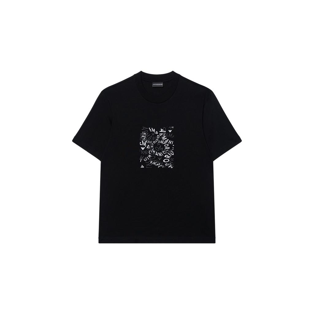Emporio Armani T Shirt Men's Black 3D1TG3-1JPZZ-0056