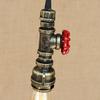 Loft Industrial Iron Water Pipe Steam Punk Vintage Pendant Lamp Cord E27 Led Pendant Lights Bedroom