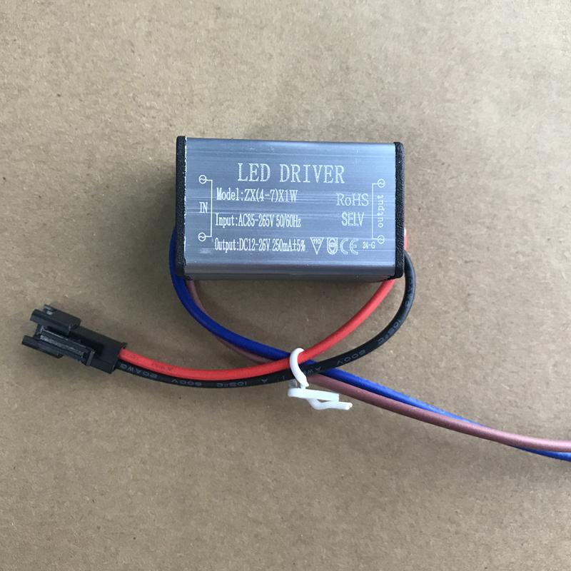 Led Driver Ballast Ac85-265V 1-24W 250Ma Adapter Transformer Lighting For Outdoor Waterproof Wall Lamp Floodlight