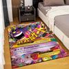 P-Pokemon G-Gengar Kortelės Spausdinti Kilimai Miegamasis Svetainė Sofa Darbo Kambarys Vaikų Kambarys Didelio Ploto Dekoro Kilimai Dovana Kilimėlis Potdemiel