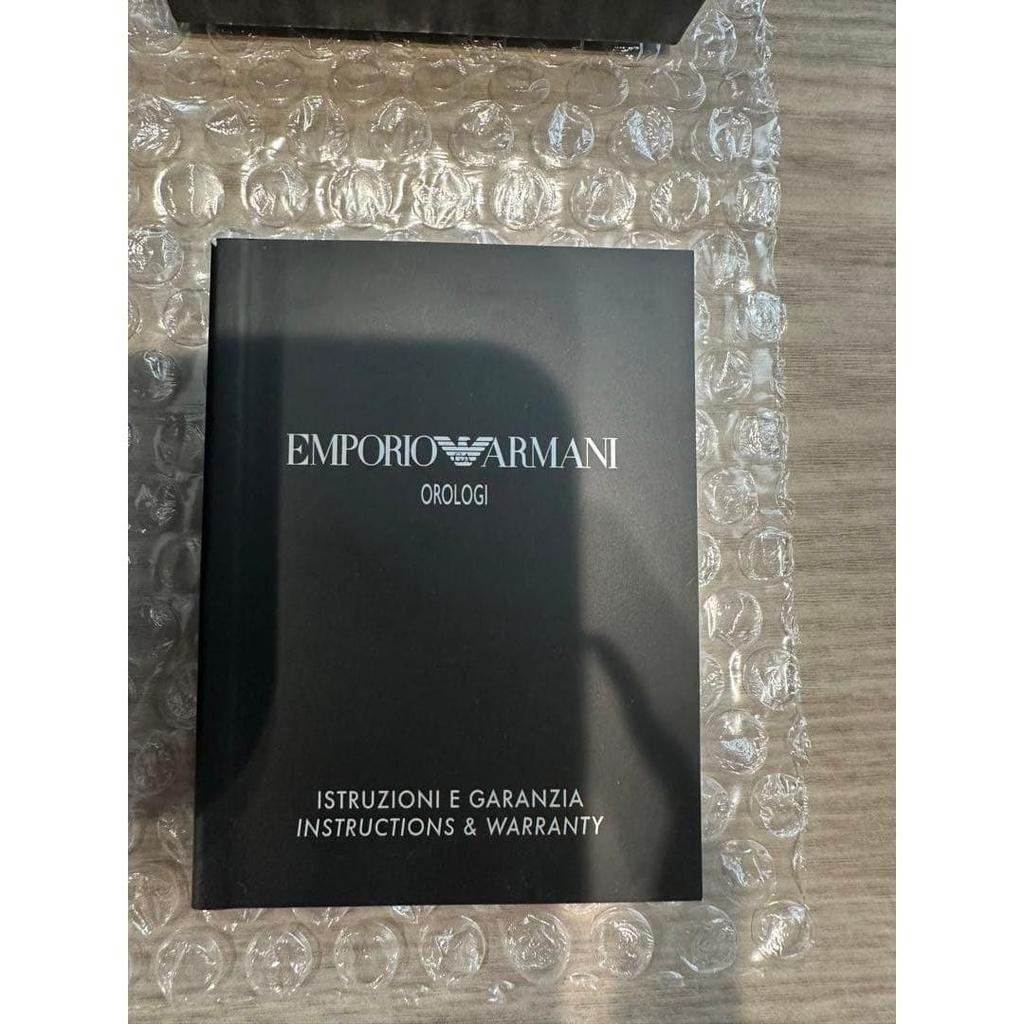 Used EMPORIO ARMANI Watch AR-2458 Stainless Steel White