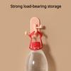 Cartoon Hooks Student Dormitory Non-marking Sticky Hooks Bathroom Kitchen Hole-free Hooks Bathroom Accessories Key Holder Wall