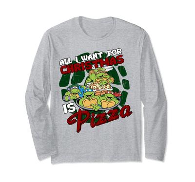 Teenage Mutant Ninja Turtles Pizza Shell Group Long Sleeve T-Shirt