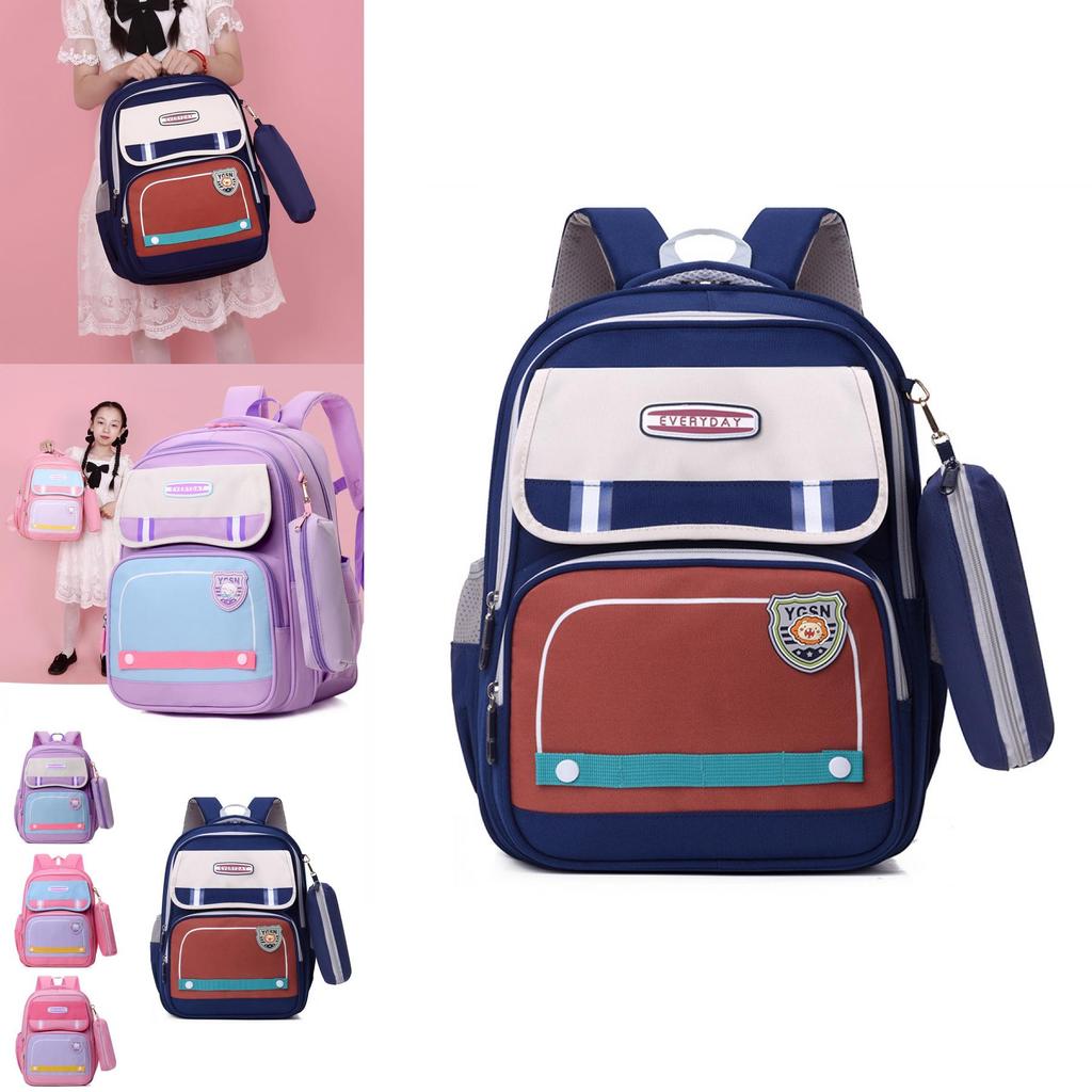 Trendy And Breathable Children's Backpack For School Use In Multiple Color Combinations