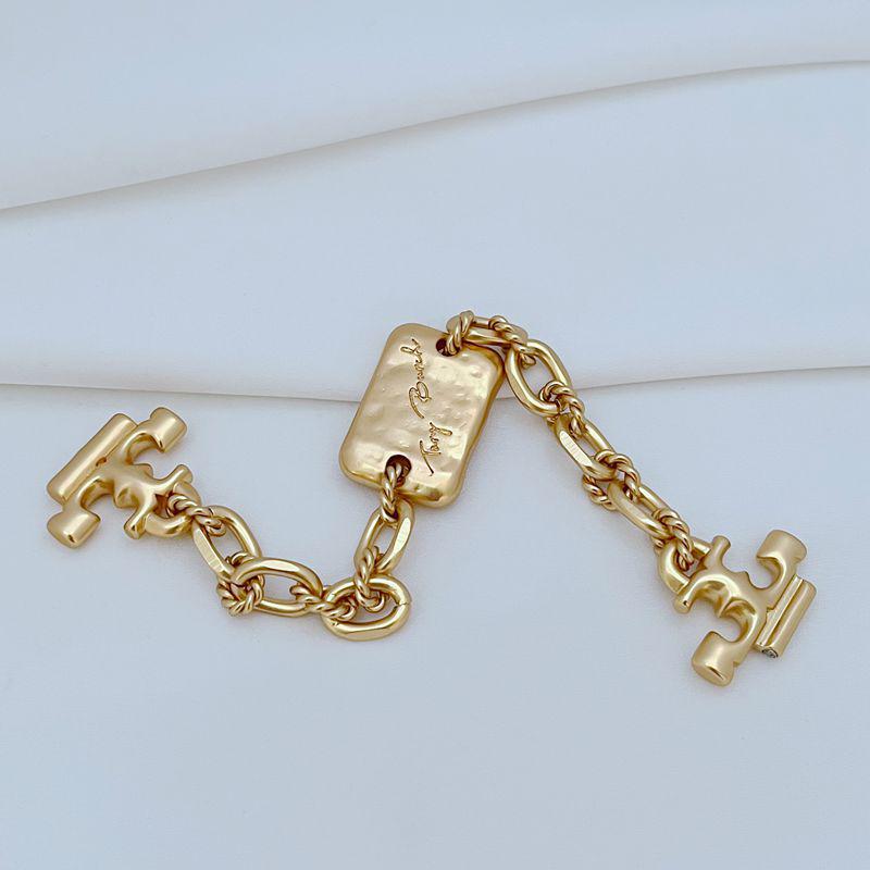 Brățară Colier Lanț Gros Metalic Lux Lejer Șic