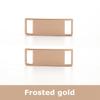 2 Pcs Blank for AF1 Shoelaces Buckle Shoes Decorations Sneaker Kit Metal Buckle Stylish and Suitable for All Kinds of Flat Laces