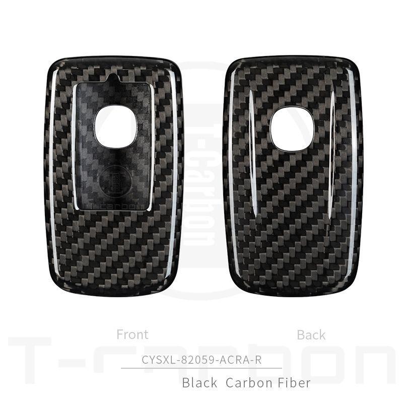 

Styling Mouldings Real Carbon Fiber Car Key Case Key Cover For Acura LDX MDX RDX NSX RTLX TLX-L TLX RLX Car Styling