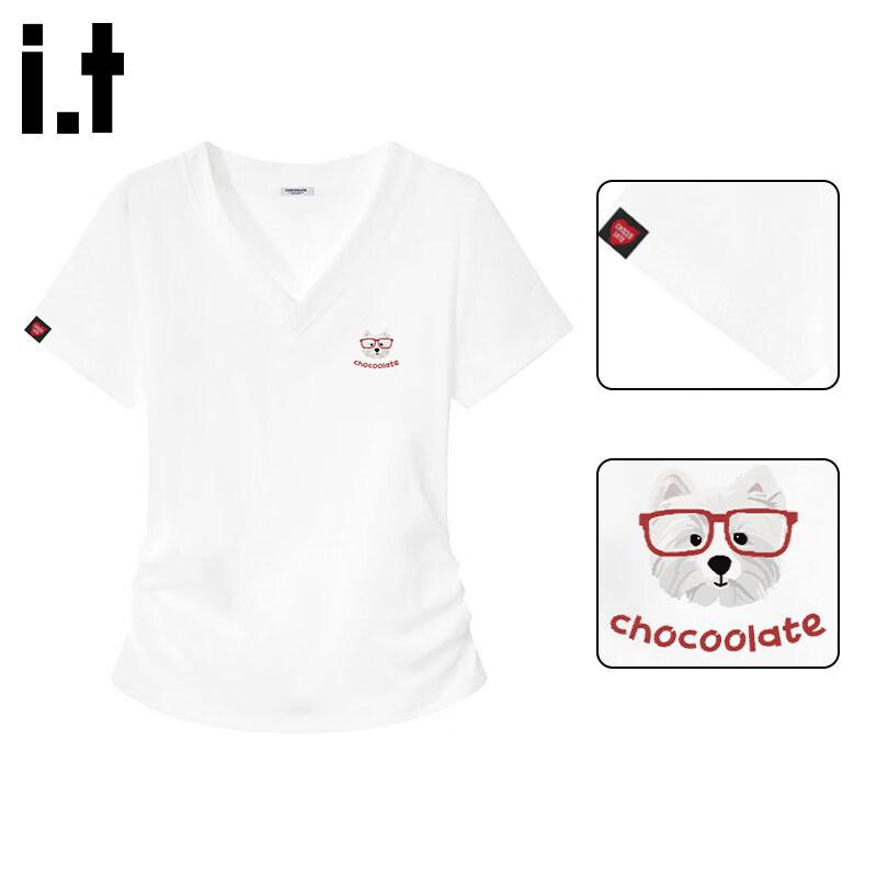 CHOCOOLATE Women's American Style Graphic T-Shirt