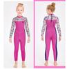 2.5MM Children's Diving Suit One-piece Long-sleeved Warm Girls 'Sunscreen Snorkeling Surfing Swimsuit