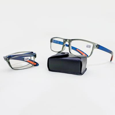 Foldable Reading Glasses for Men Women Comfortable Lightweight Eyewear with Case Portable Design for Easy Carry