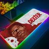 Dexter Para Podkładka pod mysz Gamingowa Podkładka pod mysz RGB Klawiatura z podświetleniem Dziewczyna Gracz Duża Podkładka pod laptop Podkładki na stół Podkładka na biurko