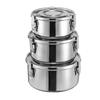 Premium Stainless Steel Food Storage Containers 304 Grade The Original Leak-Proof, Airtight, Smell-Proof - Perfect For Camping