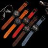 Curren 8301 Men's Leather Strap Business Calendar Watch