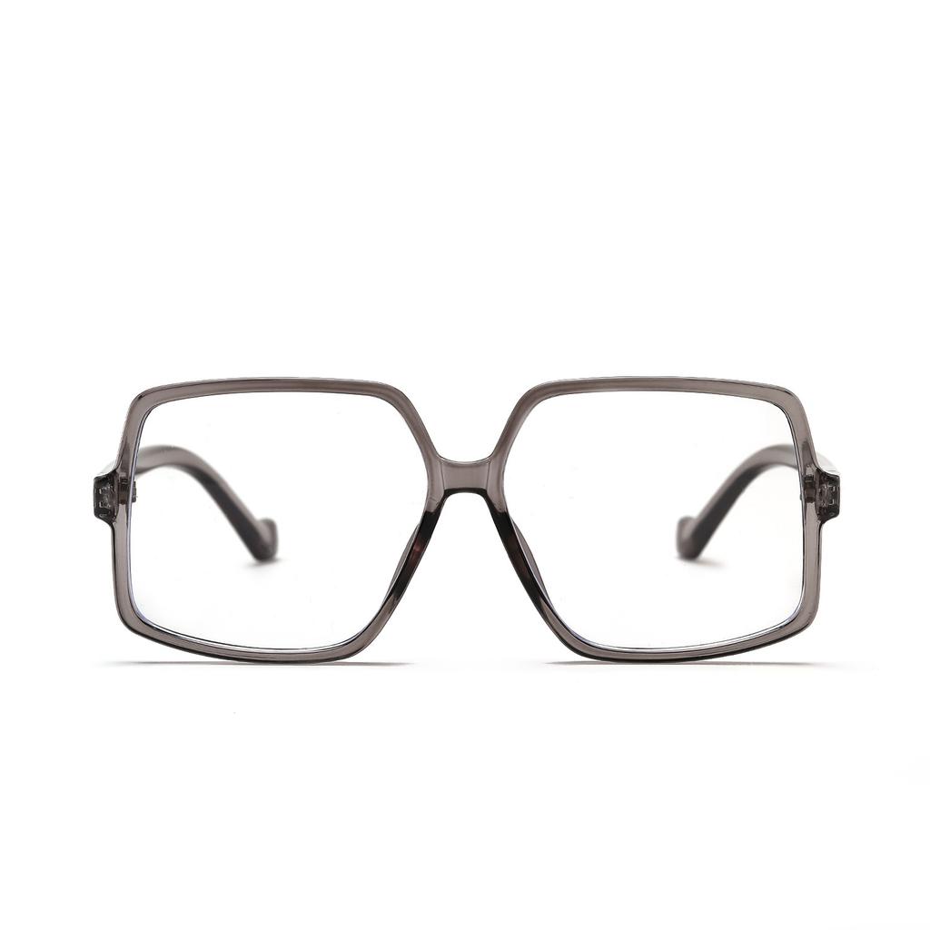 Glasses 95172 Square Large Frame Trend Flat Mirror