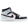 Jordan Air Jordan 1 Support Lightweight Mid top Vintage Basketball Shoes Men's Black White Blue DQ8426-002