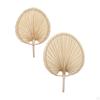 Hand Woven Holding Fan Boho Cooling Supplies Decorative Fans Tropical