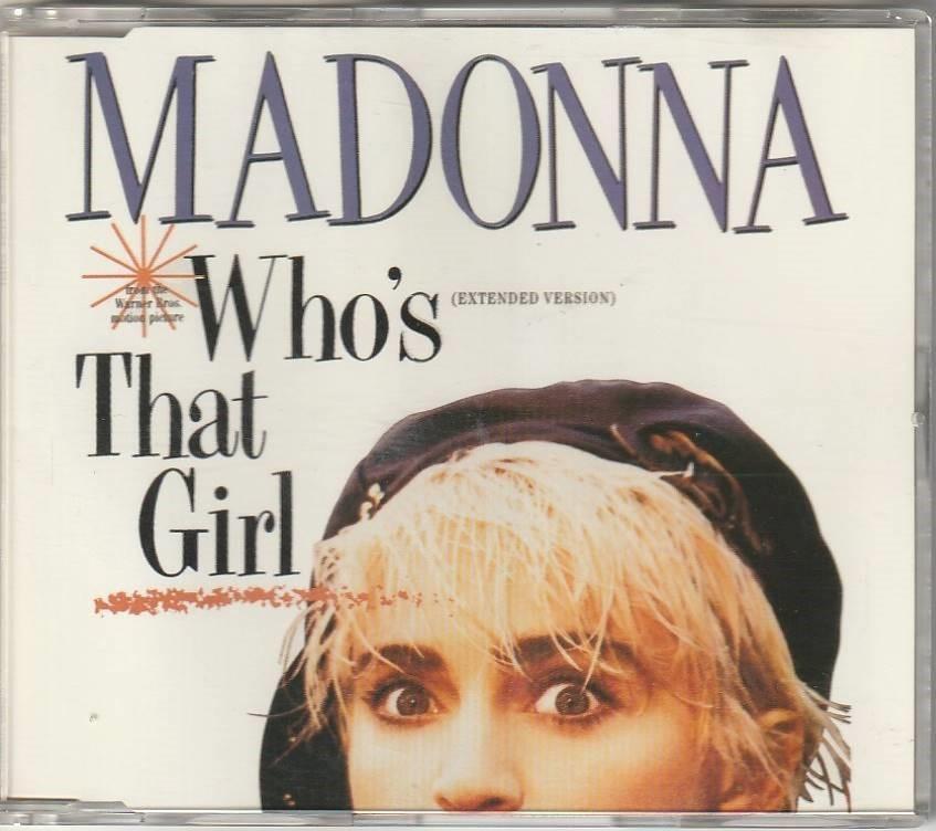 

[USED] Madonna WHO S THAT GIRL Extended Version CD
