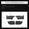 LUCKEASY for Tesla Model Y Launch 2025 Juniper Car Front Rear Door Holder Door Handle Storage Box Accessories Tray Organizer TPE