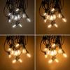 Waterproof LED Edison Bulb String Lights with Remote Control - Decorative Filament Globe for Patio, Tent, Camping, and Holidays