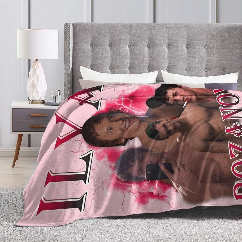 Ilya Rozanov Flanelldecken Beheizt Rivalität Hockey Vintage Überwurfdecke für Bett Sofa Couch 125*100cm Plüsch Dünne Steppdecke