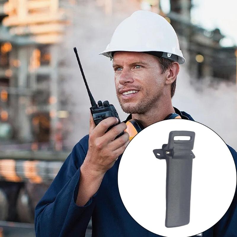 Hafif Kemer Montaj Klipsi İki Yönlü Telsiz İçin Uygundur Zorlu Koşullarda Hareketliliği Artırır Saha Çalışması Güvenli Taşıma