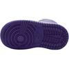 Air Jordan 1 Mid TD Dusty Amethyst Baby Sneakers Purple White Court-Purple DQ8425-500