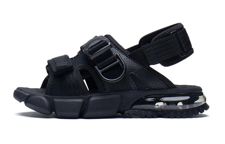 Li Ning YOUNG Children s Sandals Black Teenagers YKUS002-1 33