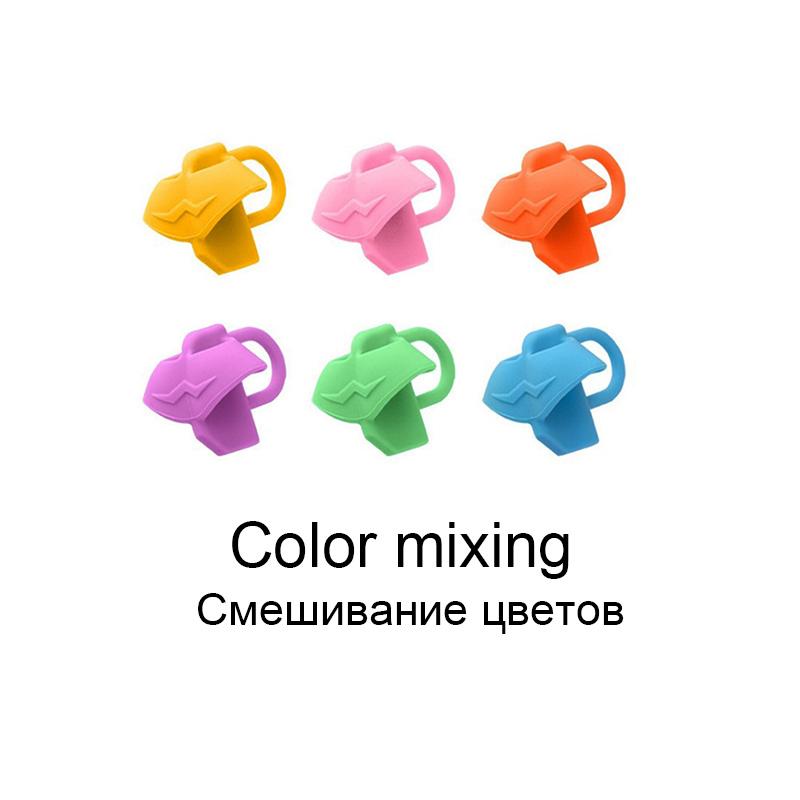 10 Pcs Pen holder Silicone Three-finger pen grip pen holder Student writing posture corrector School stationery office writing