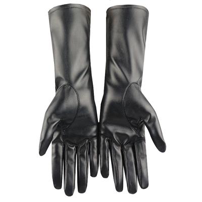 Guanti Invernali Caldi Touch Screen per Guidare in Pelle Sintetica da Donna 39CM Guanti Lunghi Imbottiti in Velluto per Equitazione all'Aperto