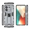 For Xiaomi Redmi Note 13 5G Kickstand Case PC+TPU Hybrid Phone Cover