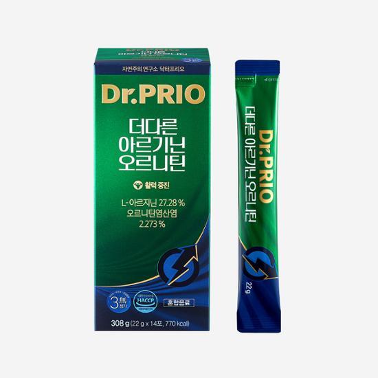 DR. Prio Das Andere Arginin Ornithin 14 Päckchen, 2 Wochen Vorrat, Koreanisches Gesundheitsessen