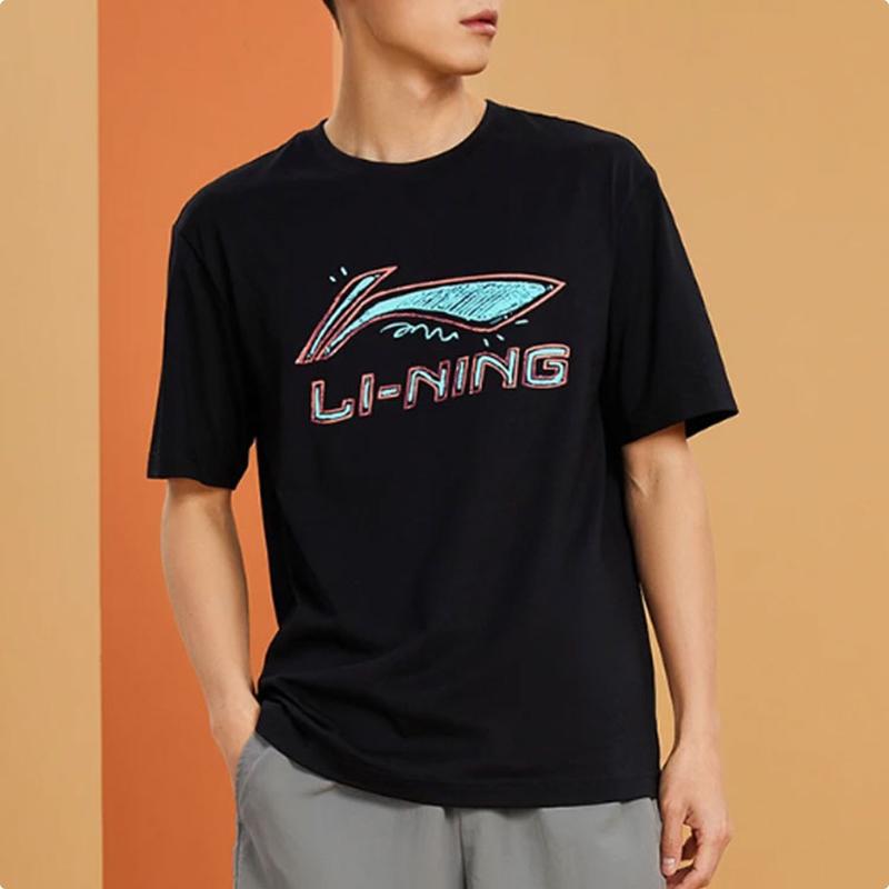Li Ning Sports Fashion Collection Casual Sportswear Men's Black AHSUB03-1+YYKU111-1