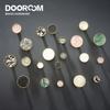 Dooroom Brass Hooks Shell Nordic Pastoral White Gold Bathroom Indoor Kitchen Hallway Wall Clothes Hooks Wall Hangings Row Hooks