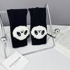 Cotton Booties Socks Cute 3D Panda Doll Crew Socks Cartoon Ankle Socks Casual Calf Socks Student Girls Middle Tube Socks