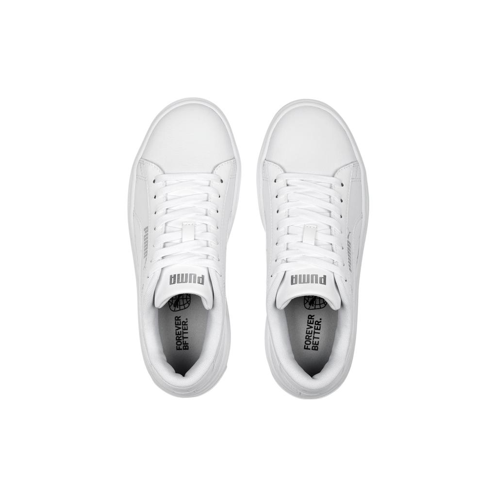 (WMNS) PUMA Smash Platform V3 'White' Women's 390758-01
