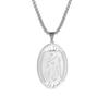 Stainless Steel Luck Arabic God Allah Pendant Necklace For Fashion Men Women Islamic Charm Islam Muslim Choker Jewelry Gifts