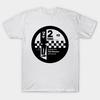 Men Black Print T-shirt The Specials …… 2Tone Record Design Fanart No-Cut Transfer Paper Print Cotton Tshirt