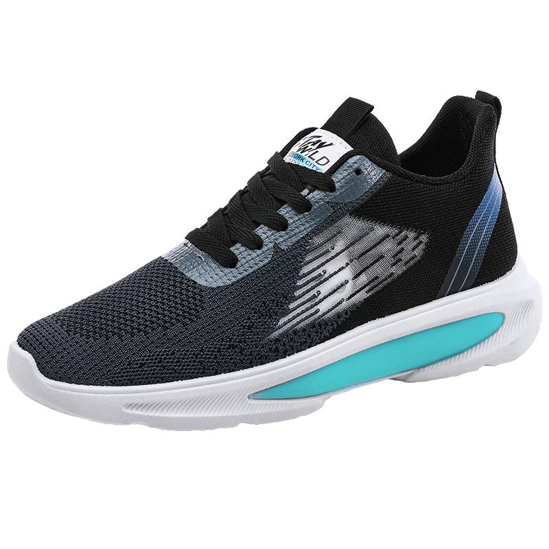 

Мужская обувь Кроссовки на плоской подошве Спортивная обувь Мужская Женская Пара Повседневная Легкая обувь Дышащая сетчатая обувь Кроссовки для баскетбола 44 небесно-голубой