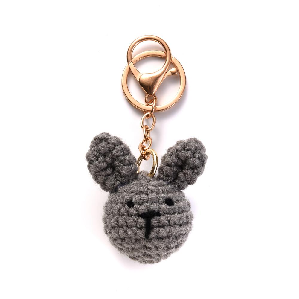 1Pc Handmade Crochet Animal Mixed Felt Ball DIY Charm Newborn Care Accessories Necklace Pacifier Chain Set Toy
